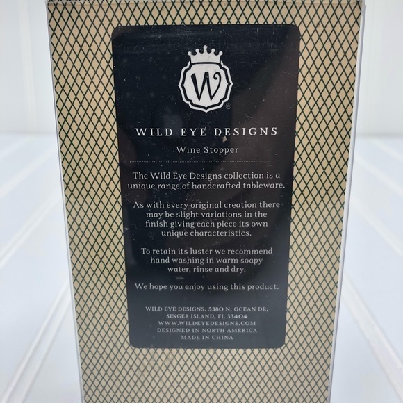 Wild Eye Designs purse wine stopper - Picture 2 of 3